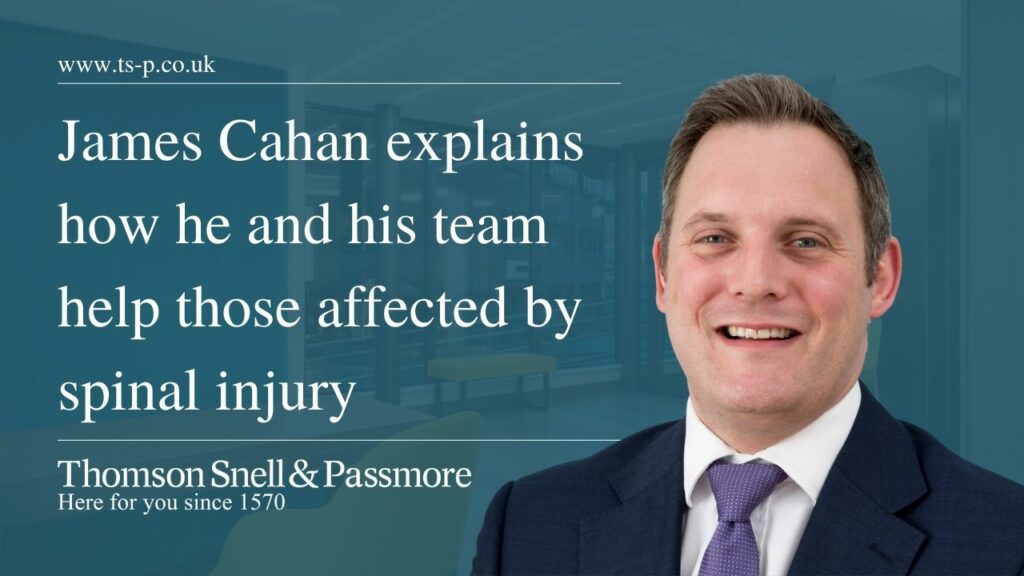 James Cahan spinal injury