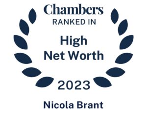Chambers ranked in HNW, Nicola Brant