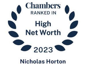 Chambers ranked in HNW, Nicholas Horton