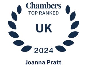 Joanna Pratt, Top Ranked Chambers 2024
