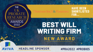 Best will writing firm - Probate - Probate research awards
