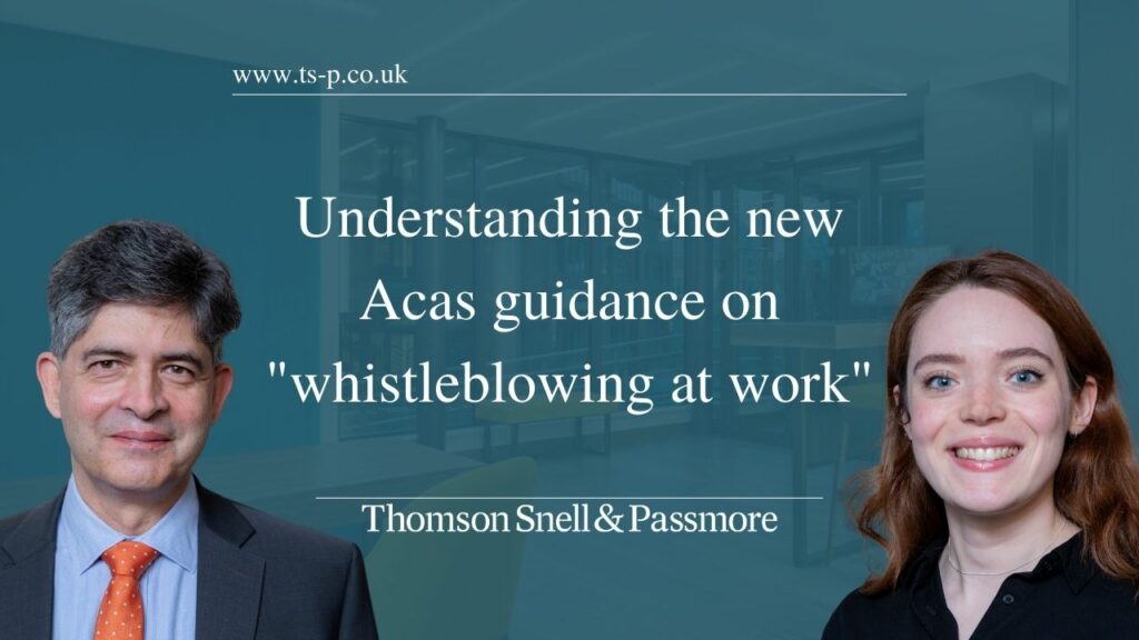 Understanding the new Acas guidance on 