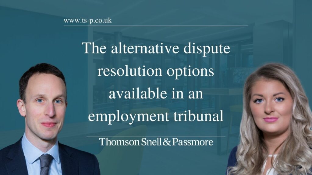 Alternative dispute resolution options in an employment tribunal video thumbnail